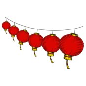 Chinese Lanterns  right 